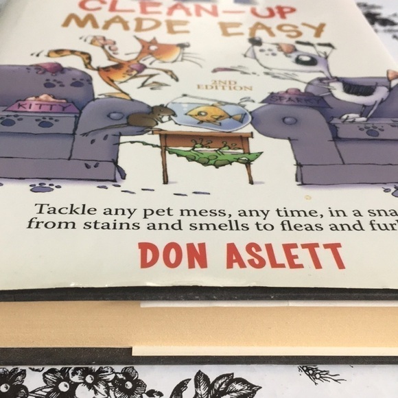 Pet Clean-Up Made Easy By Don Aslett Hardcover 2005 - Picture 2 of 8